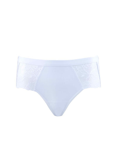 Ladies' Slip-1311 underwear blackspade White L 95% Cotton 5% Elastane
