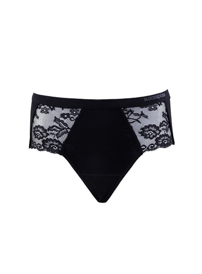 Ladies' Slip-1311 underwear blackspade Black L 95% Cotton 5% Elastane
