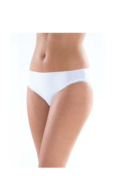 Ladies' Slip-1362 underwear blackspade White L 46% Modal 46% Cotton 8% Elastane