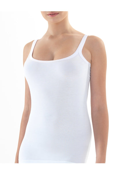 Ladies' Singlet-1548 underwear blackspade White L 46% Modal 46% Cotton 8% Elastane