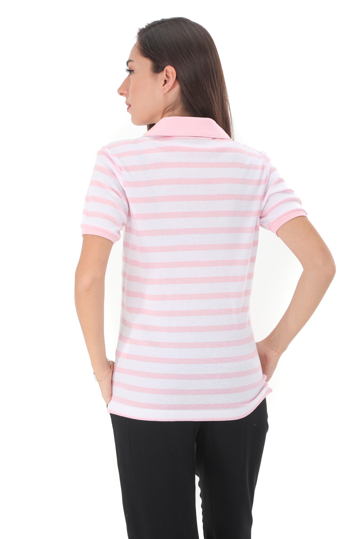 Chassca Polo Collar Short Sleeve T-Shirt