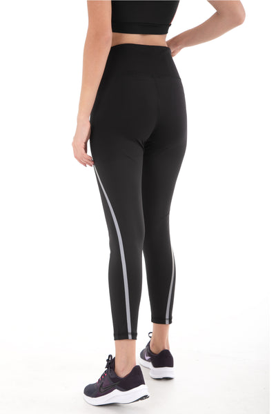 Hill & Dale Sports Legging With Reflector Tape