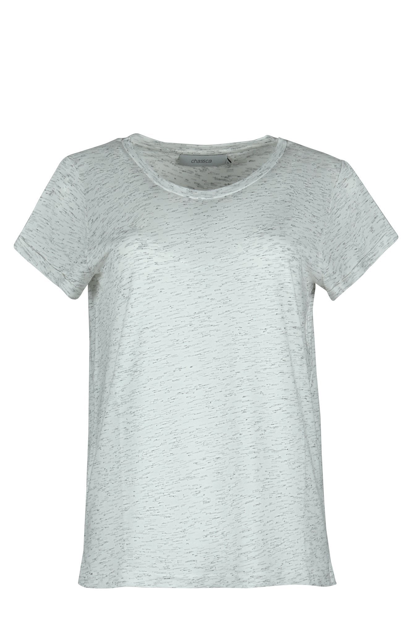 chassca basic boat-neck loose fit t-shirt - Breakmood