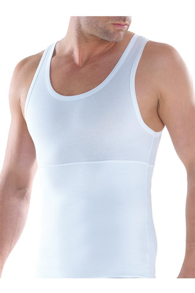Mens' Singlet-9209 underwear blackspade White S 94% Cotton 6% Elastane