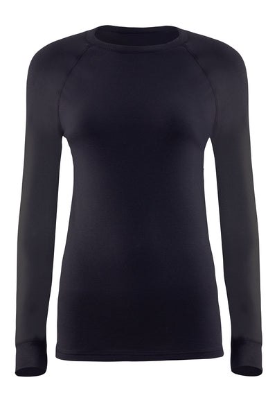 blackspade-Ladies' thermal long sleeve t-shirt-9259, level-2-underwear-black