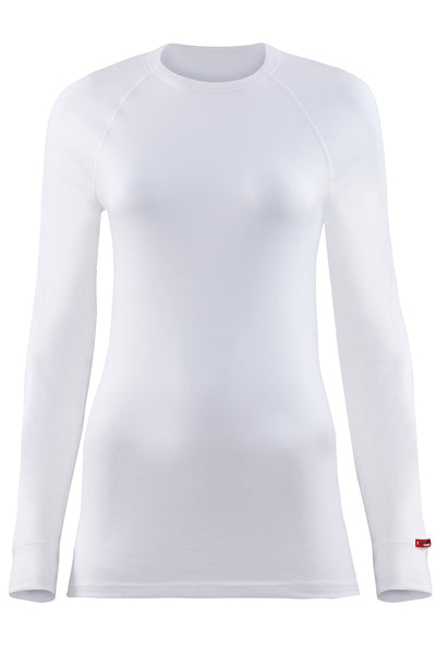 blackspade-Ladies' thermal long sleeve t-shirt-9259, level-2-underwear-white