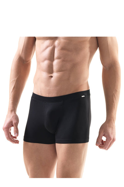 Mens' and Boy's Boxer underwear blackspade Black L 94% Modal 6% Elastane