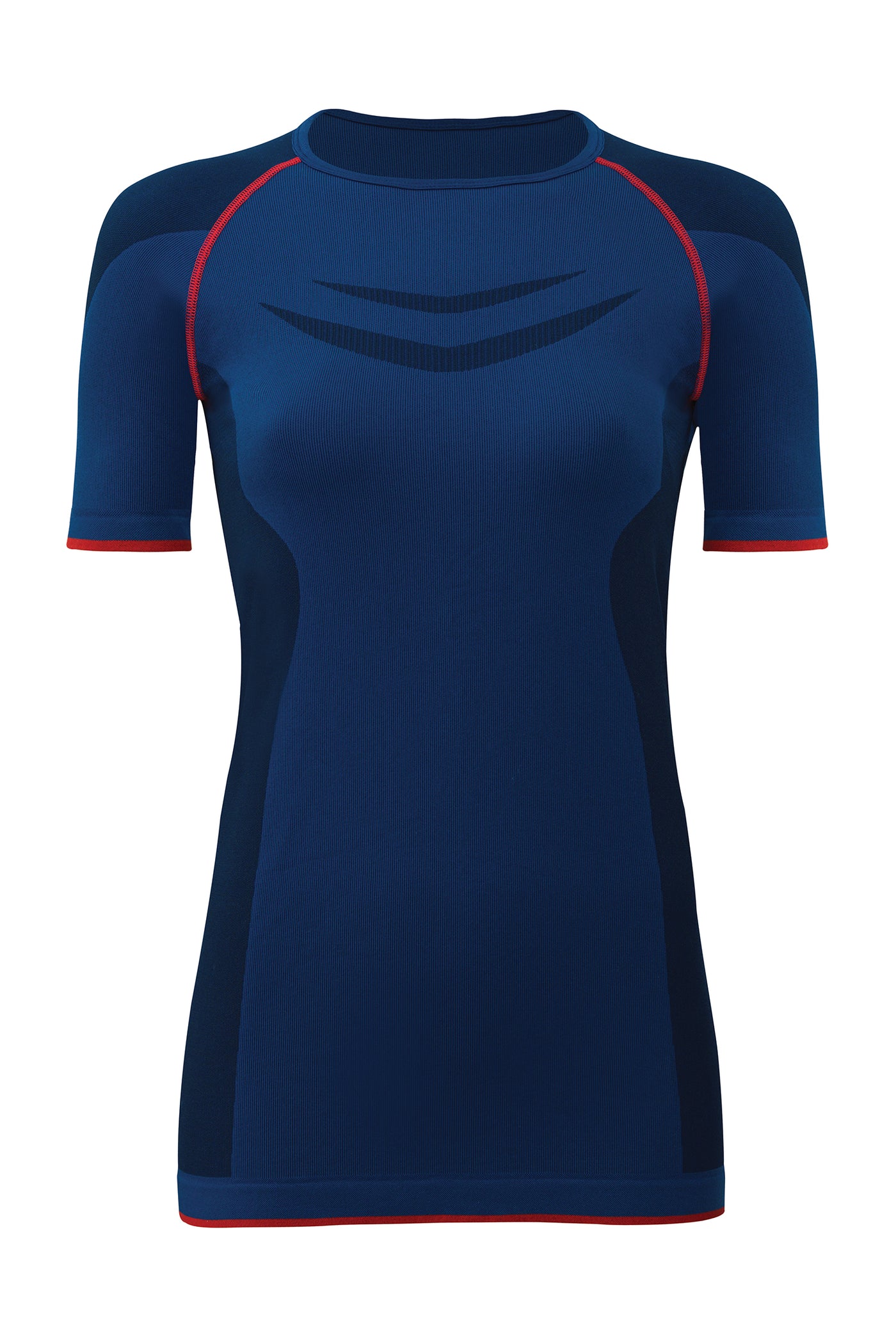 blackspade-Ladies' thermal seamless t-shirt-9570, level-2-underwear-navy