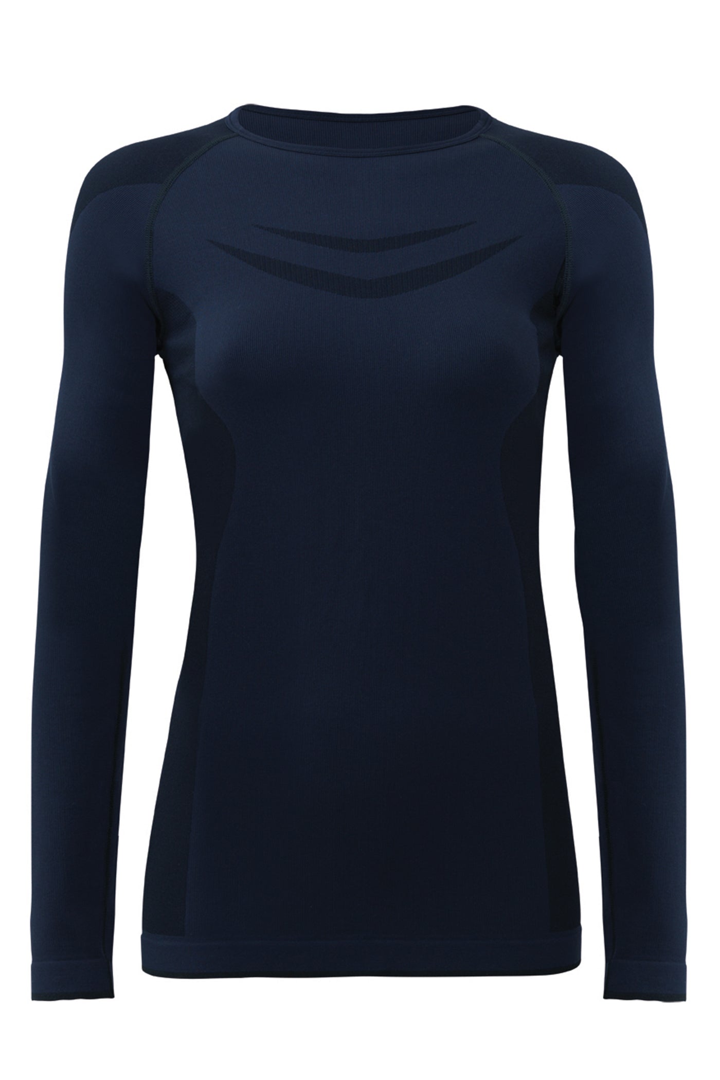 blackspade-Ladies' thermal seamless long sleeve t-shirt-9571, level-2-underwear-black