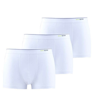 Mens' and Boy's Boxer 3 PACK-9670 underwear blackspade White S 92% Cotton 8% Elastane