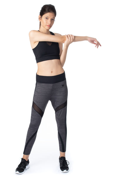 Hill & Dale Legging With Transparency Details