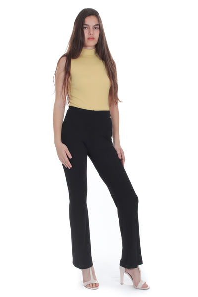 Chassca Straight Leg Pant In Black