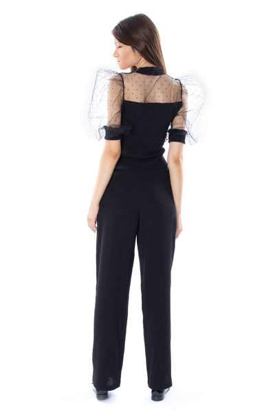 chassca straight pant in black - Breakmood