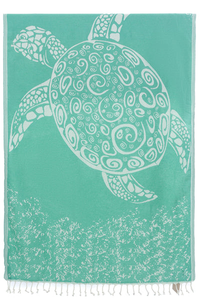 Chassca Home Turtle Turkish Towel