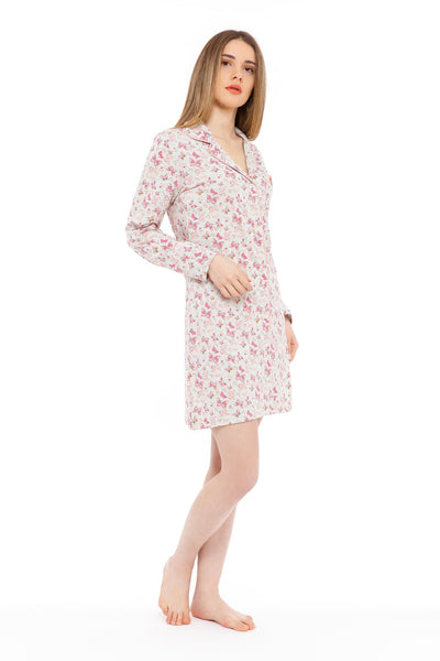 chassca nightdress with butterfly print - Breakmood