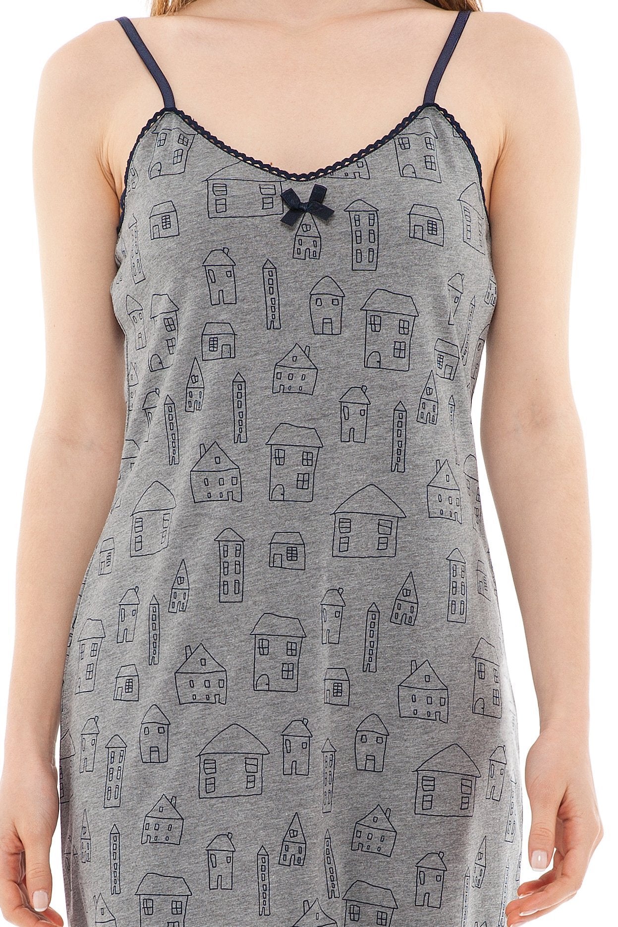 chassca nightdress with house print - Breakmood