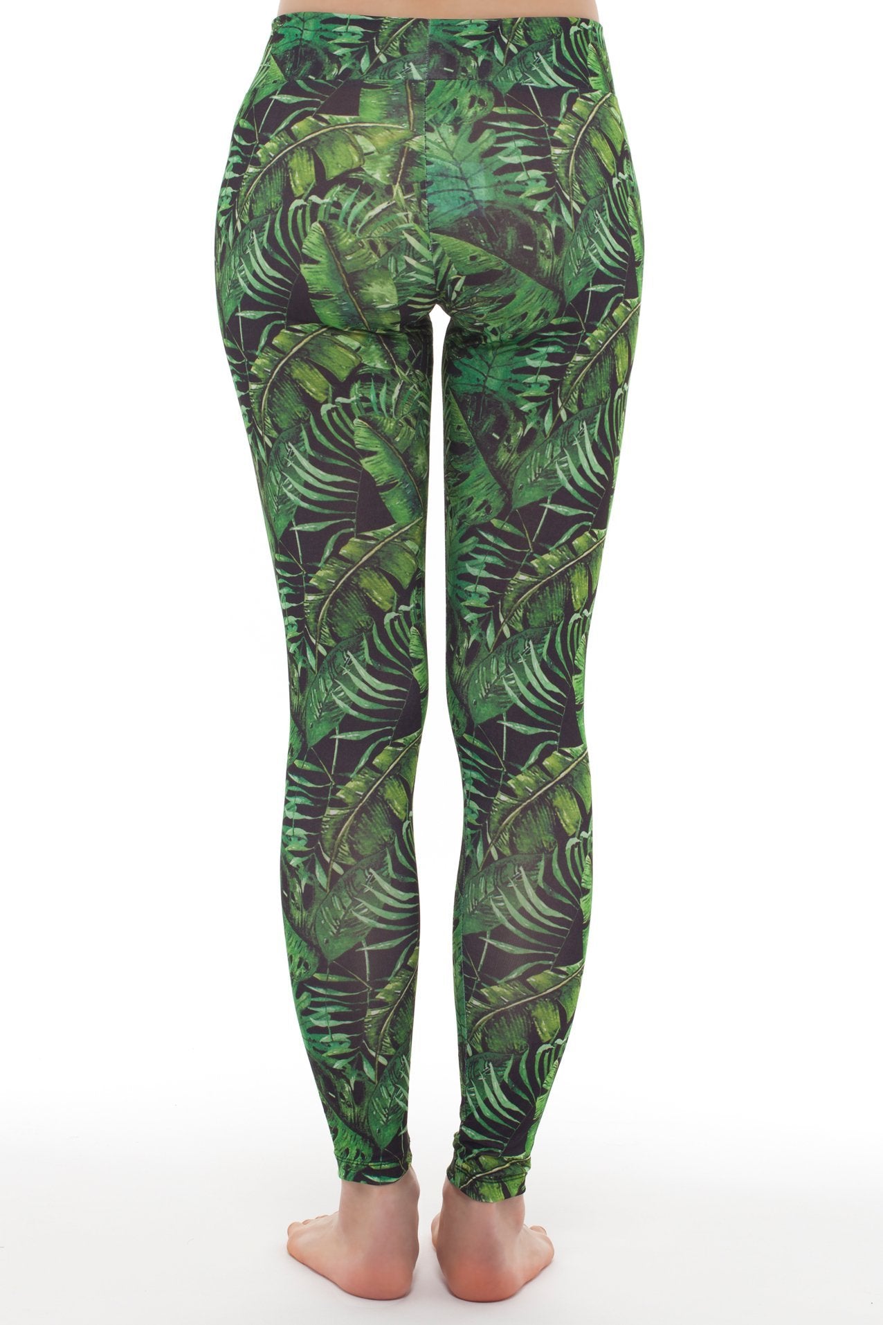 hill & dale sports legging with leaf print bottoms hill & dale 