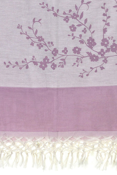 pink burgeon cotton/tencel peshtemal turkish towels chassca 