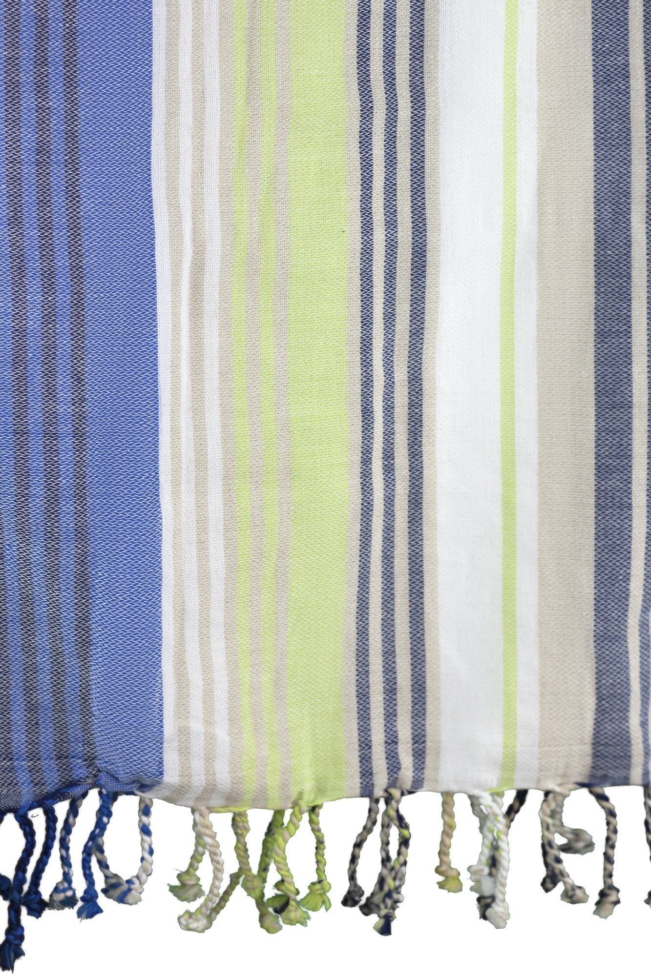 green blue stripe peshtemal turkish towels chassca 